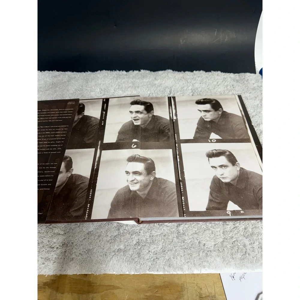 Cash An American‎ Man Johnny Cash Biography Bill Miller 1st Edition Hardcover 04